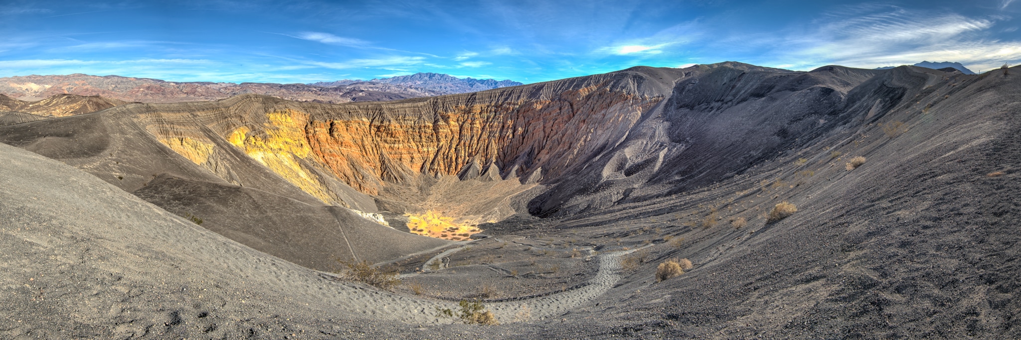 Photographs of Death Valley National Park in Winter