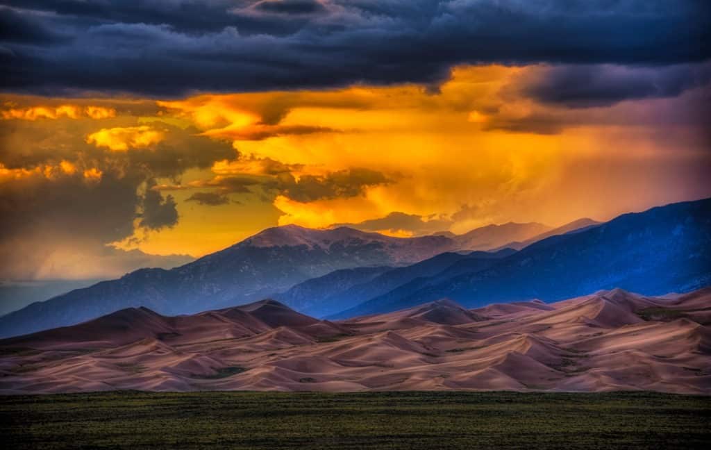 Sunset Great Sand Dunes National Park Great Sand Dunes National Park | William Horton Photography