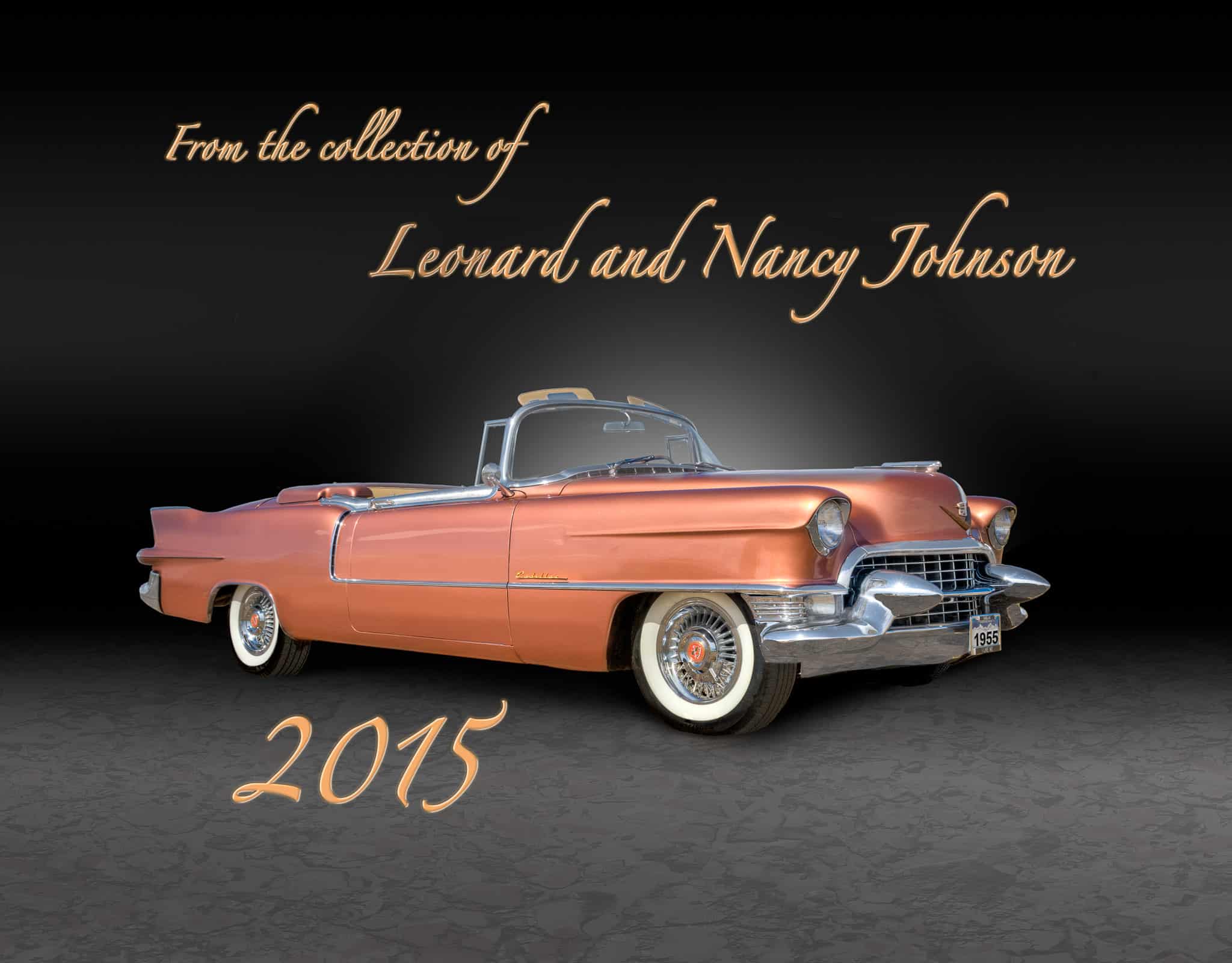 1955 Cadillac Eldorado Biarritz Cover - 2015 Classic Car Calendar