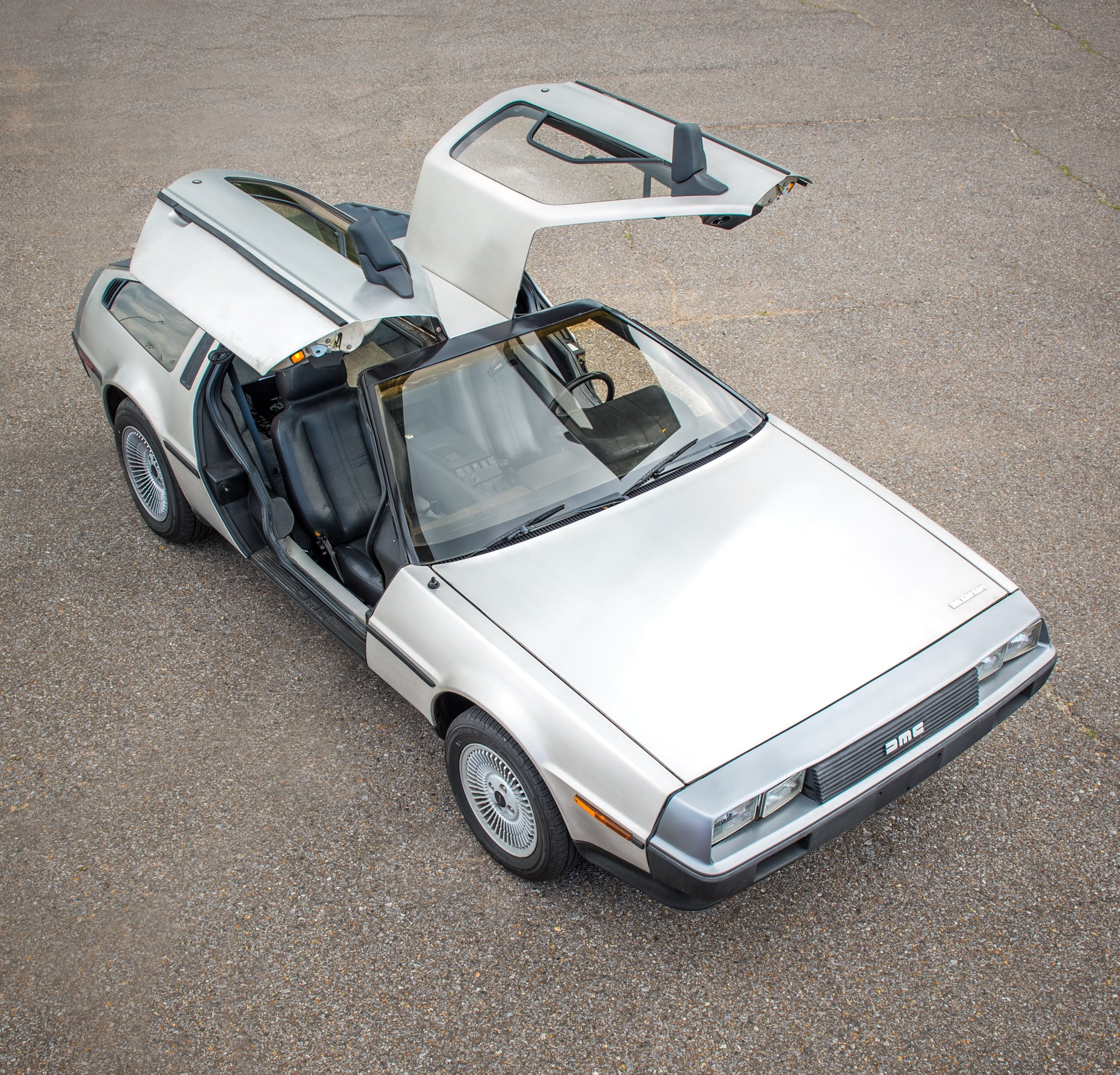 thumbnail image 2 of 1979 DeLorean Motor Car Gull Wing Doors Key Ring – Brotherhood Faux Leather 2 of 6