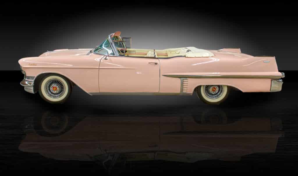 1957 Cadillac Series 62 Convertible - Pink