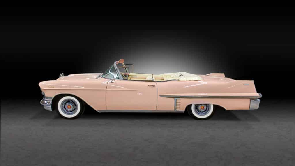 1957 Cadillac Series 62 Convertible - Pink