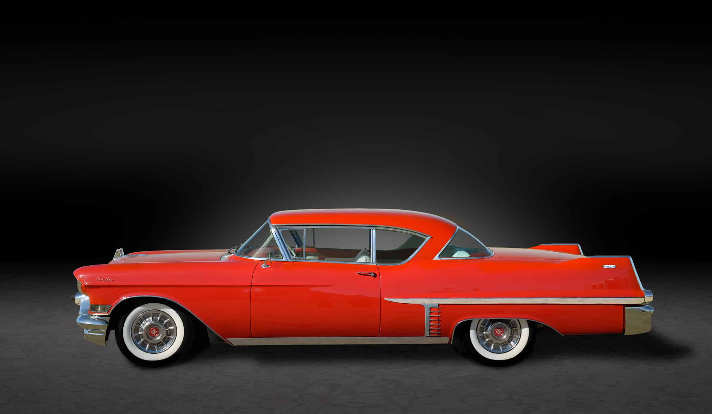 1957 Cadillac Series 62 Coupe - Red