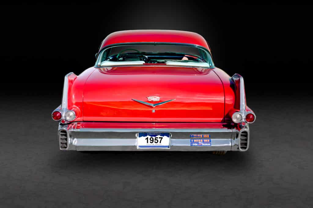 1957 Cadillac Series 62 Coupe - Red