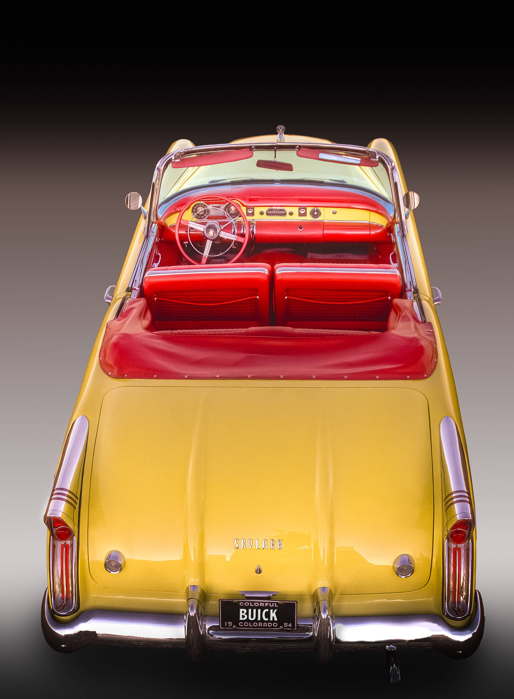 1954 Buick Skylark Sport Convertible - Yellow