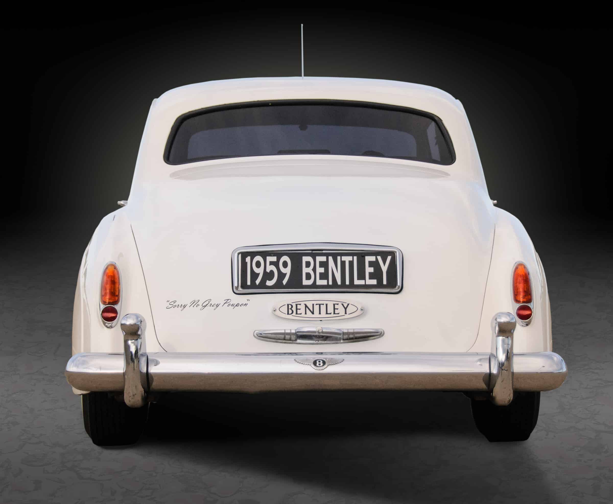 1959 Bentley S1 rear view.