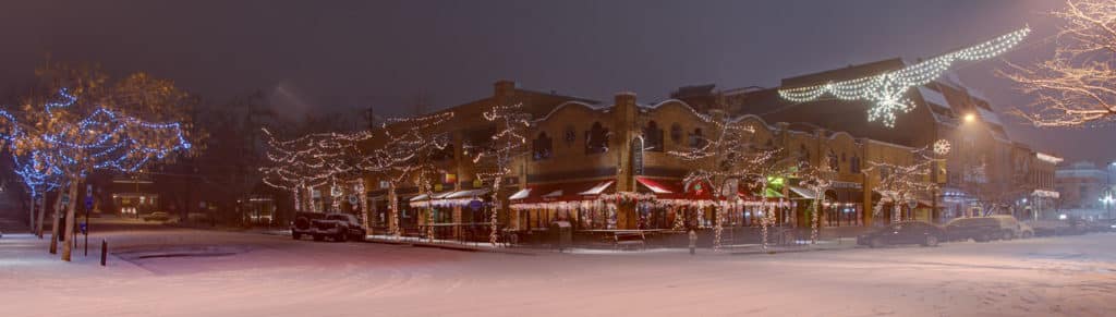 Holiday Snow Storm in Boulder