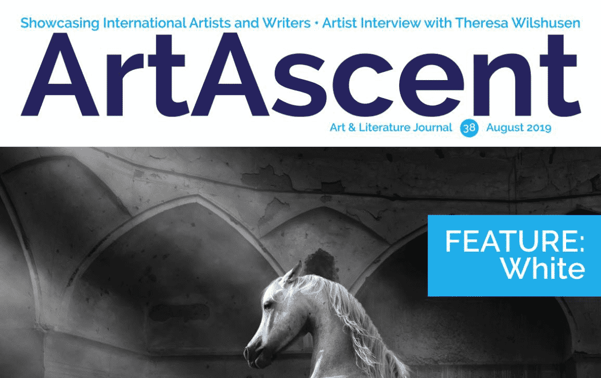 ArtAscent August 2019 cover for the White Edition