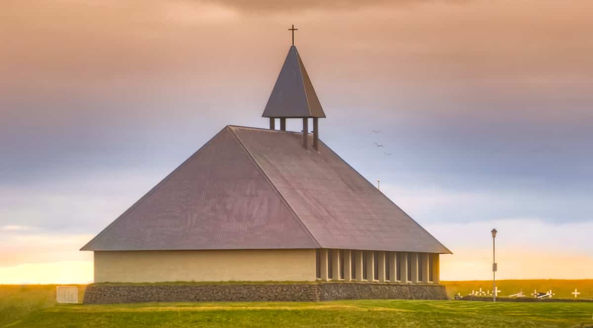 Thorlakshofn Church is a large church on the Reykjanes Peninsula.